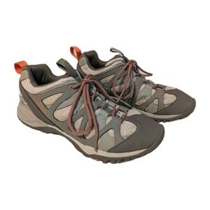 Merrell Women's Siren Hex Q2 Shoes Air Cushion Hiking Trail Run Oyster Gray Sz 9